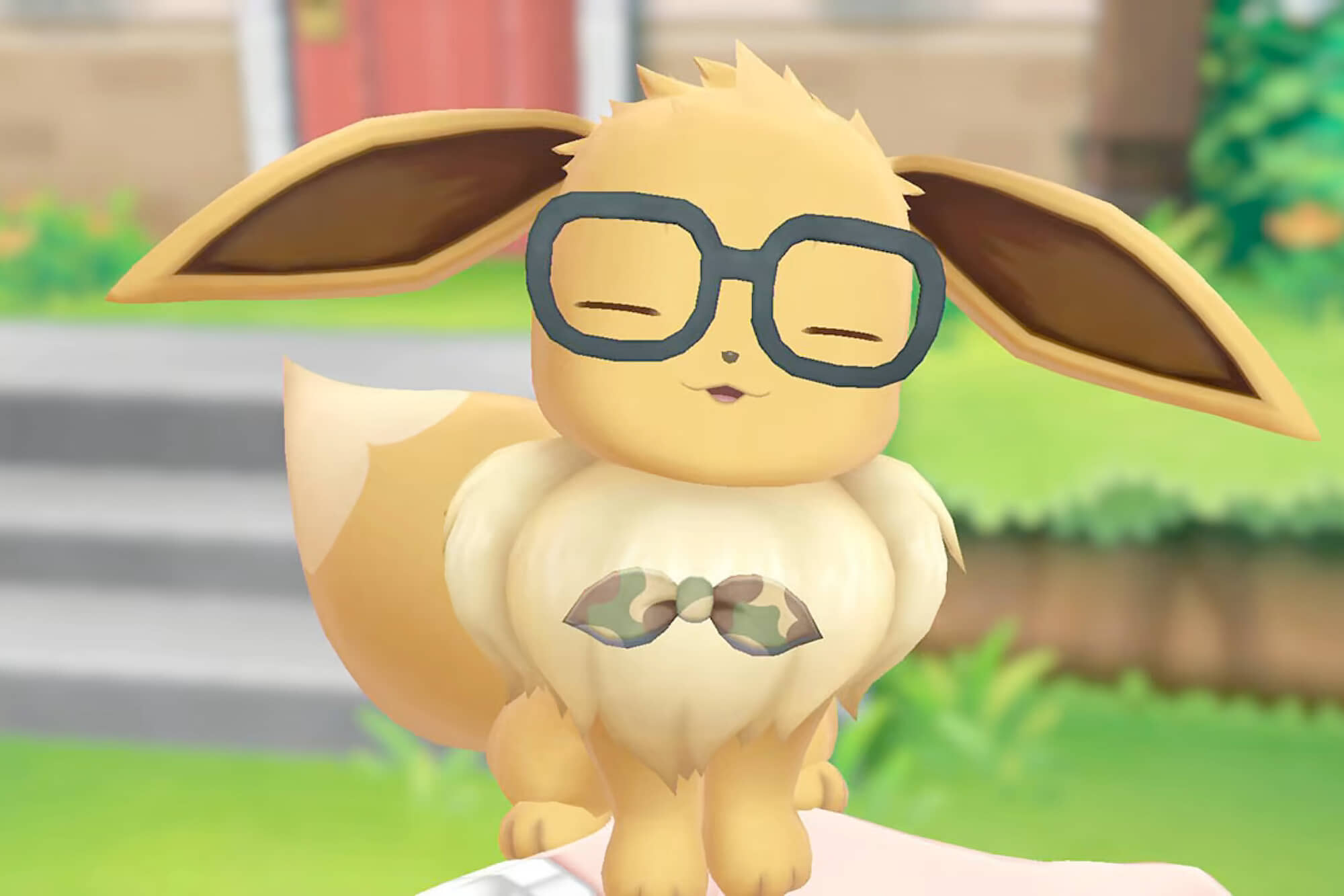 screenshot of "Let's Go Eevee"