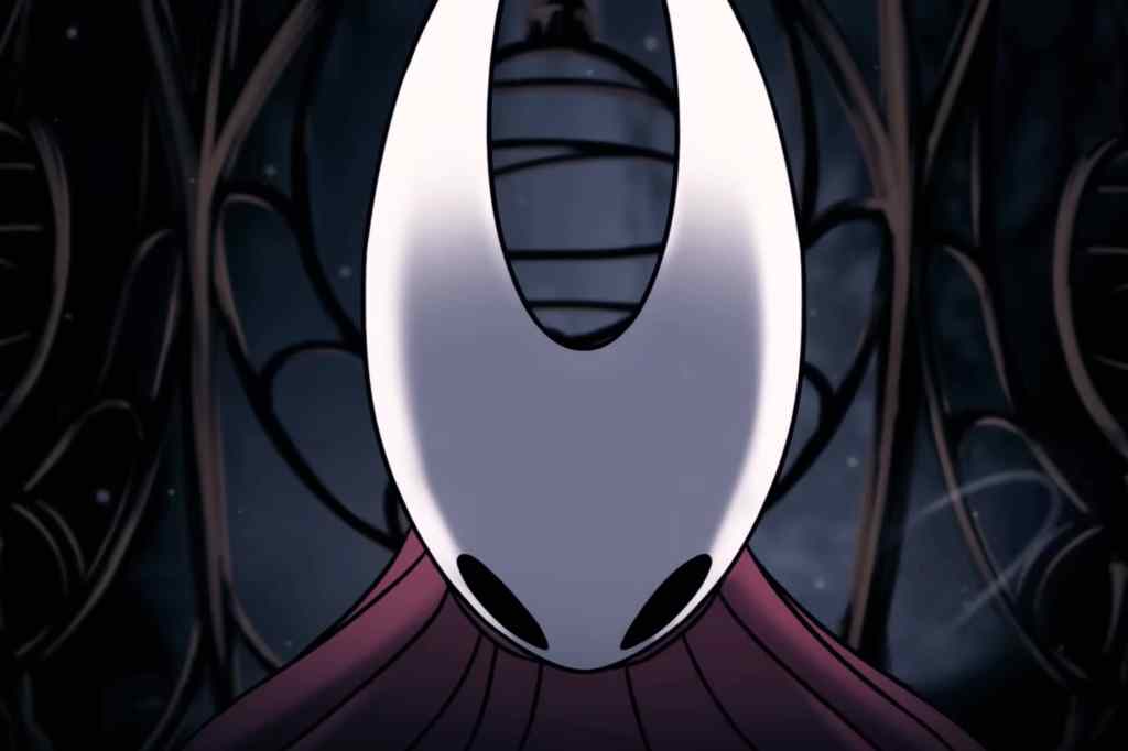 it's him... the hollow knight. from the silksong trailer.