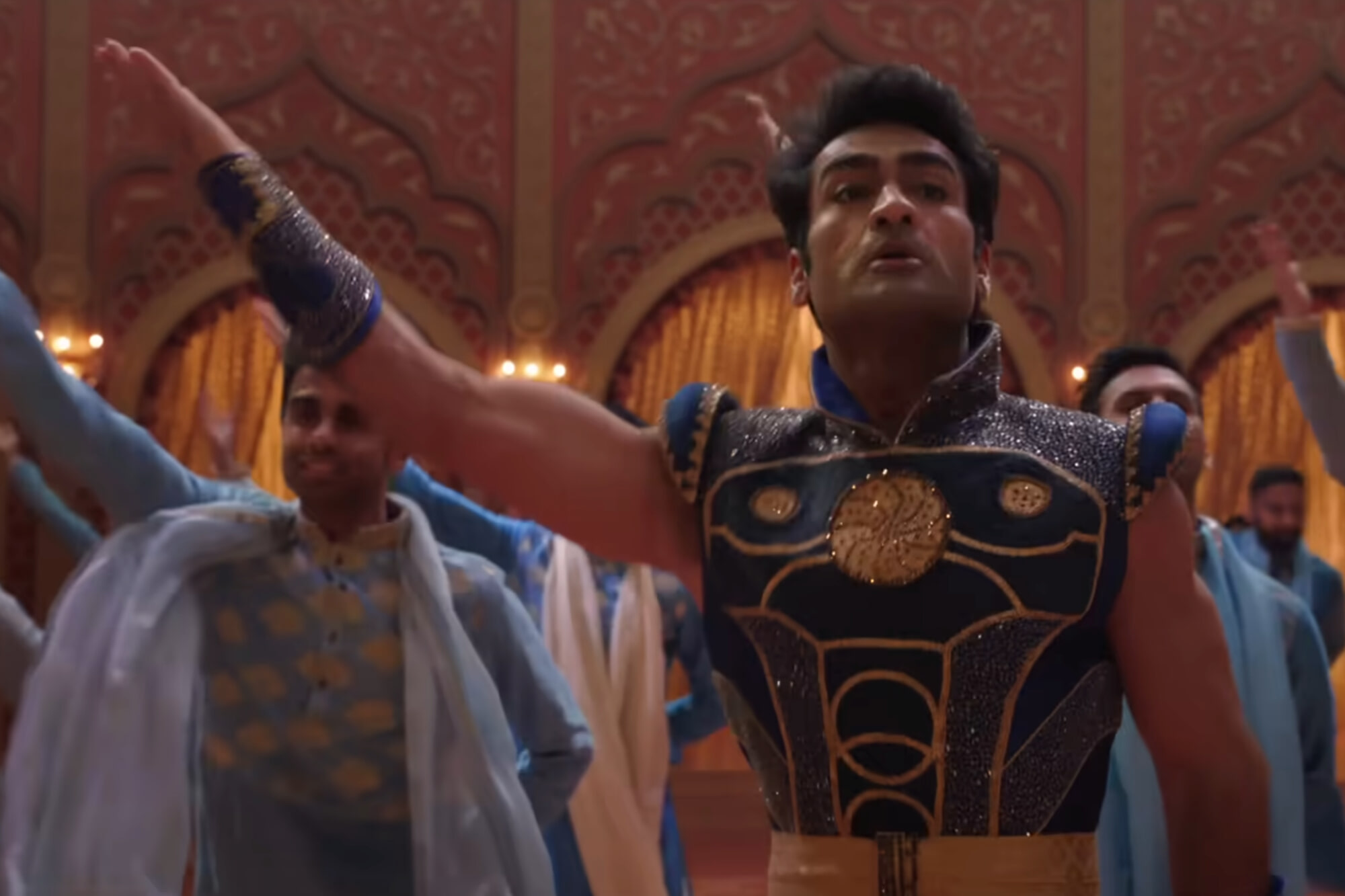 screenshot of "Eternals" trailer