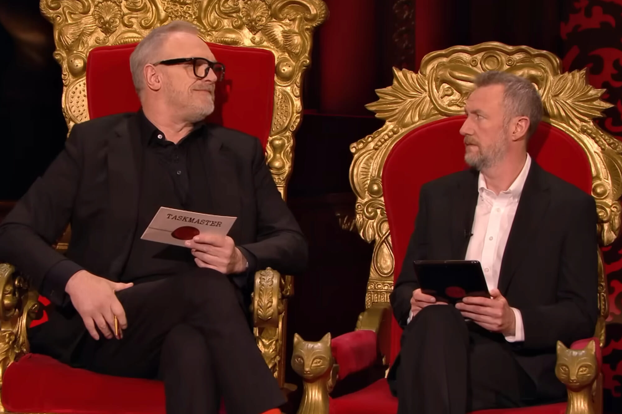 Greg and Alex from "Taskmaster"