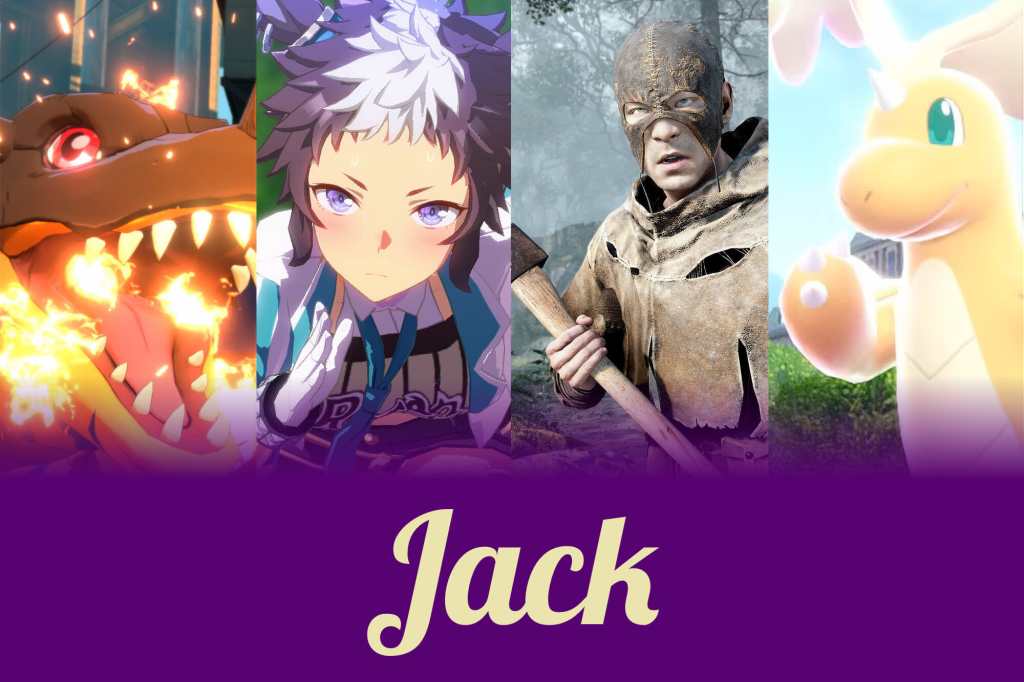 Image credit: "Digimon Story: Time Stranger," "Umamusume: Pretty Derby," "Atomfall," "Pokémon Z-A"